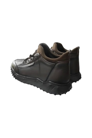 Castle Black Cb-9910-1 Erkek Deri Spor Ayakkabı Kahve Kahverengi