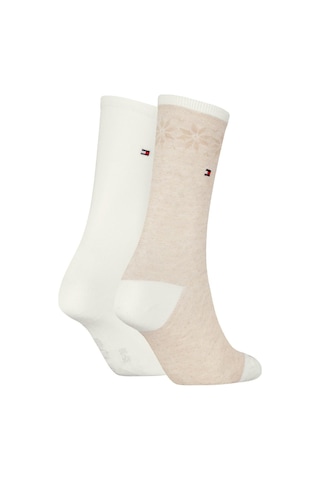 Tommy Hilfiger Th Women Sock 2p Faı Kadın Kahverengi Çorap - S701236502 Kahverengi