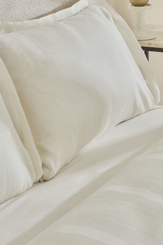 Karaca Home Alvin King Size Nevresim Takımı Beyaz Beyaz