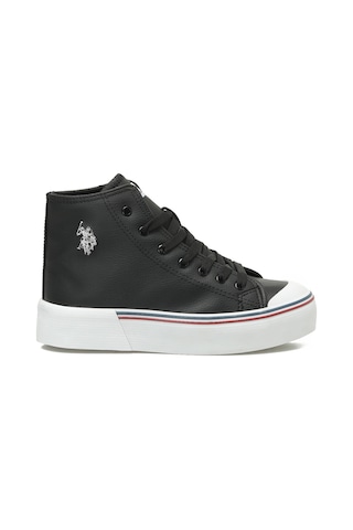 U.s. Polo Assn. Penelope Hıgh P Wt 5pr Siyah Kadın High Sneaker Siyah