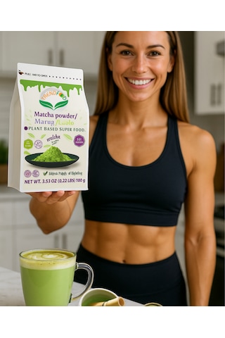 Trend Food Doğal Super Gıda Matcha Tozu 100 G Yüksek  Yüksek Protein Yüksek Lif Diğer