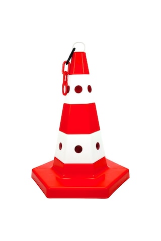 Klasik Kedi Gözlü Trafik Konisi 50 Cm Trafik Dubası N11.7