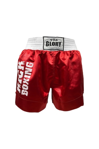 Top Glory Unisex Kick Boks Şortu 6603 Kırmızı Top Glory Unisex Kick Boks Şortu 6603 Kırmızı