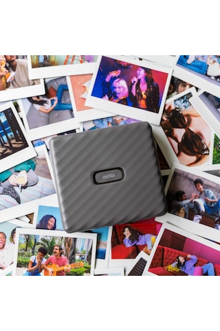 Fujifilm Instax Wide Link Akıllı Telefon Yazıcısı + 20'li Film Gri