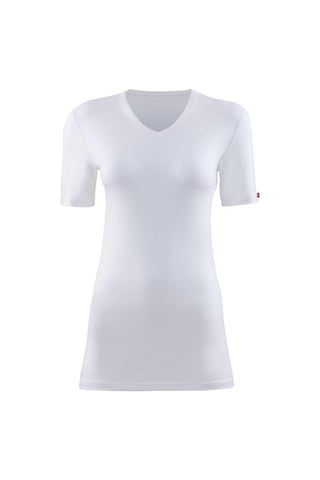 Blackspade 1263 Unisex Beyaz V Yaka Kısa Kol Thermal