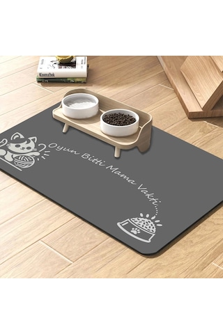 Matgo Pati Oyun Bitti Mama Vakti Beslenme Matı Mama Paspası 50 x 70 CM