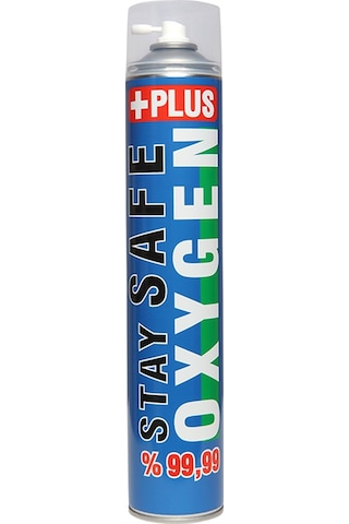 Stay Safe Oksijen Plus Oksijen Tüpü 185 G
