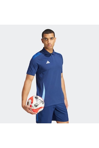 Adidas Tiro 24 Erkek Mavi Polo Tişört Ir7564