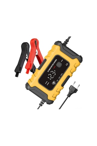 12v 6a Akıllı Motosiklet Akü Şarj Cihazı - Tam Otomatik, Taşınabilir Ve Çok Fonksiyonlu