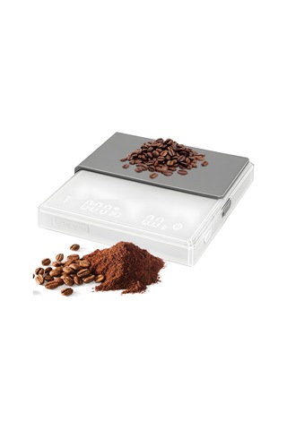 Zamanlayıcılı Mini Kahve Terazisi, 2kg/0,1g Doğru 3 Beyaz Diğer