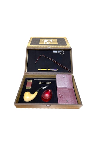 Pipsan Pipo Ahlat Ağacı Balsa Filitreli Çakmaklı Kartlık Anahtarlık Tesbih Set 605740-509255
