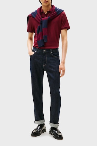 Tommy Hilfiger Erkek Polo Yaka T Shirt Mw0mw39994 Vlp Bordo Bordo