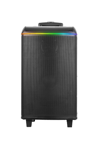 Mikado Md-90bt Bykalite Boomer 80w 2 Adet Uhf Mikrofonlu Usb+tf+aux+ Bluetooth Destekli Siyah Profesyonel Ses Sistemi