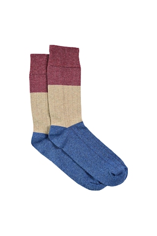 Erkek Badalona 3'lü Soket Çorap Renkli