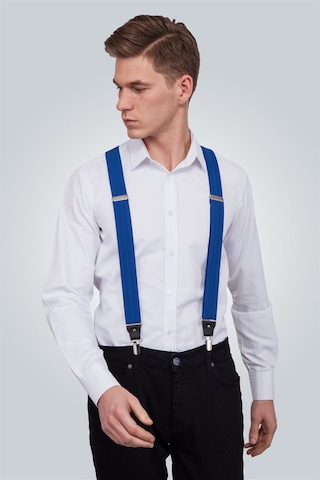 Tudors Erkek Pantolon Askısı Saks Mavi