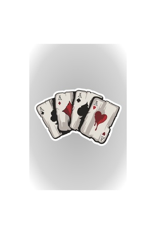 13 X 8,5 Cm Poker Kağıdı Full As Sticker Motor Araba Kask Laptop Sticker