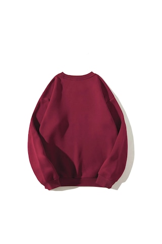 Kadın Bordo Los Angeles Sweatshirt Bordo