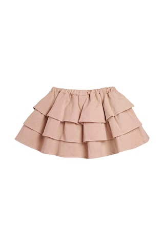 Frill Pembe Kız Çocuk Etek Pembe