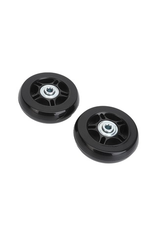 Fosenze Pu Kauçuk Sessiz Valiz Tekerlekleri, 360 Dönüşlü Universal Tekerlek, 70x19mm, 2 Adet, Dayanıklı Ve Sade Takım, Tamir Ve Değişim İçin Aksesuarlar Dahil