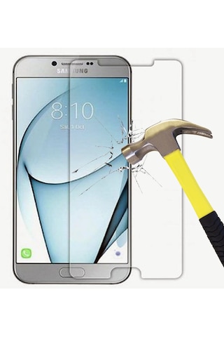 Samsung Galaxy Uyumlu A8 2015 Temperli Kırılmaz Cam Ekran Koruyucu