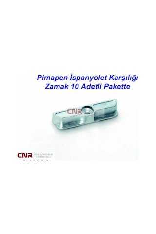 Pimapen Ispanyolet Karşılığı Zamak 10 Adet