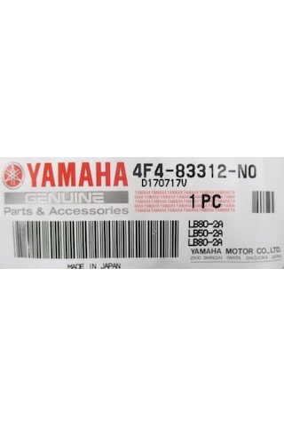 Yamaha Chappy Sinyal Camı 4f4-83312-n0