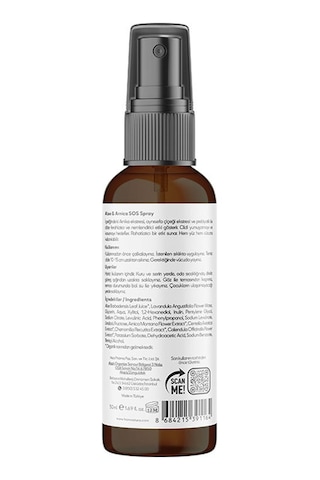 From Natura Aloe Ve Arnica Sos Sprey 50 Ml