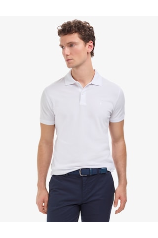 Pierre Cardin Erkek Beyaz Tişört Basic 50325323-vr013