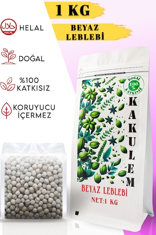 Kakulem İri Boy Gurme Beyaz Leblebi 1 KG