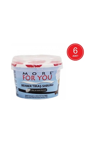 More For You Berber Tıraş Sabunu 6 x 140 G