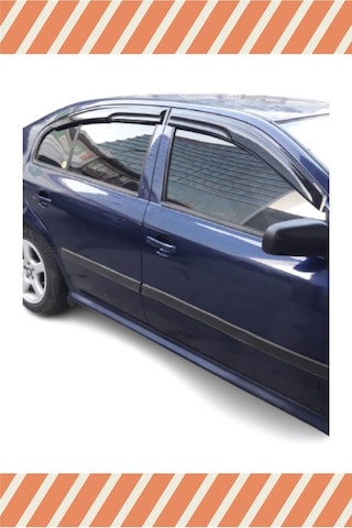 Skoda Octavia Sedan 2005-2012 Modellerine Özel 4'lü Mügen Tip Cam Rüzgarlığı