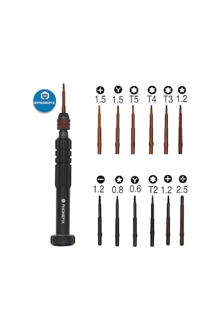 Cc Globall 12 Adet Tornavida Seti - Siyah