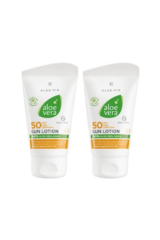Aloe Vera Güneş Kremi Spf 50 2'li Paket