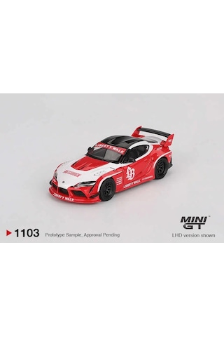 Mini Gt Lb Works Toyota Gr Supra Red/white