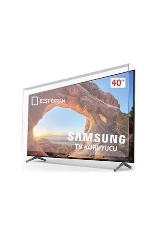Samsung Uyumlu Crystal Ue40t5300au Tv Ekran Koruyucu