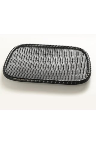 Suntek İmitasyon Bambu Dokuma Melamin Sofra Takımı Oval Gıda