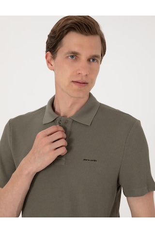 Pierre Cardin Erkek Haki Tişört 50309946-vr027 Haki