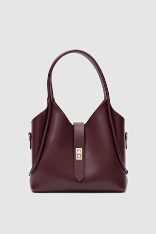 Shule Bags Cindy El Ve Çapraz Çanta Bordo Bordo