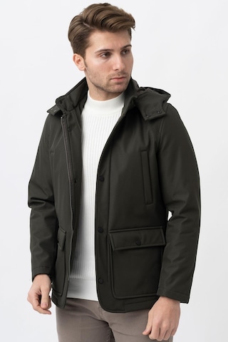 White Stone Bello 7777 Slim Fit Soft Shell Kaban Haki-Haki