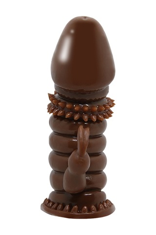 Odins Shop Klitoral Uyarıcılı Tırtıklı Boğumlu Penis Kılıfı