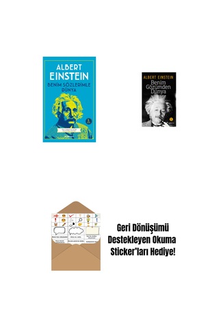 Benim Sözlerimle Dünya + Benim Gözümden Dünya + Okuma Sticker'ları