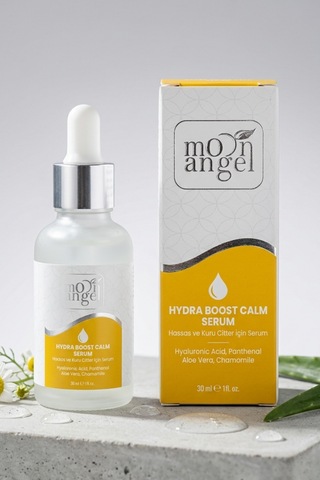 Hydra Boost Calm Serum 30 Ml Hassas Ve Kuru Ciltler İçin Yoğun Nemlendirici & Yatıştırıcı Yüz Serumu Hyaluronik Asit + Panthenol