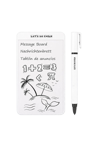 Manyetik Mini Sihirli Yazı Tahtası 5,5'' - 14 Cm Beyaz