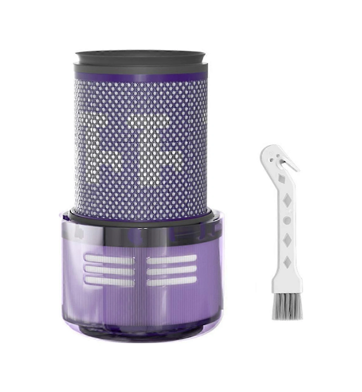 V12 Arka Filtre Elemanları Elektrikli Süpürge Parçaları İçin Hepa Filtresi