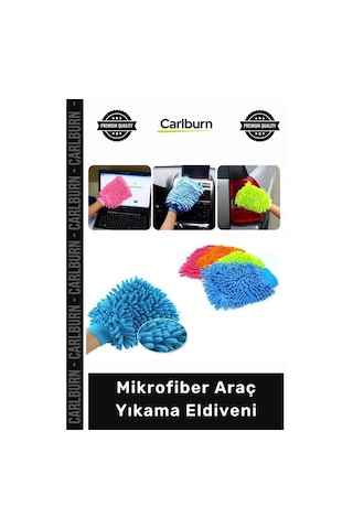 Eldiven Yumuşak Püsküllü Boya Koruma Mükemmel Emiş Gücü Temizlik Mikrofiber Araç Yıkama Eldiveni