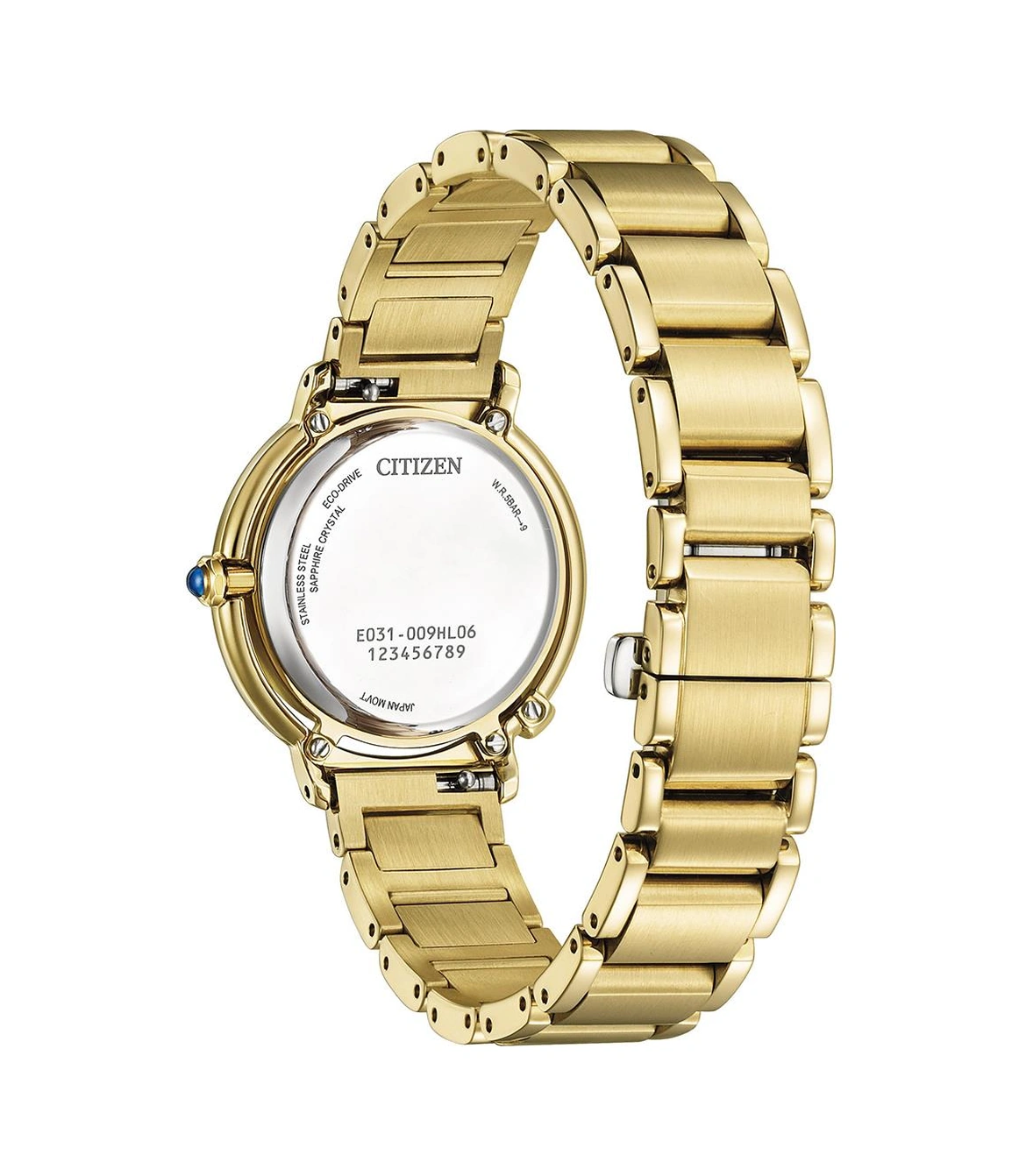 Citizen Em1099-57l Kadın Kol Saati Altın