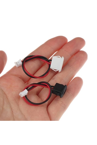 Type C Panel Montaj Dişi Soket 2pin 10cm Kablolu Uzatma Konnektör