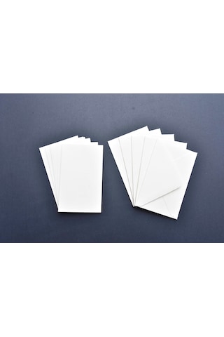 Krem 5 Zarf 5 Kart - Özel Gün Kartı 180gr/m2