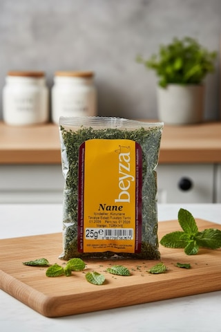 Beyza Kuru Nane 25 Gr Doğal Ve Ferah Aromalı