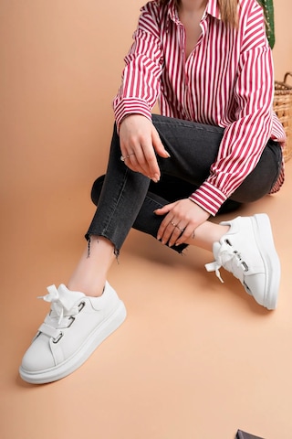 Luis A Costa Lc105 Beyaz Kadın Sneaker Renkli